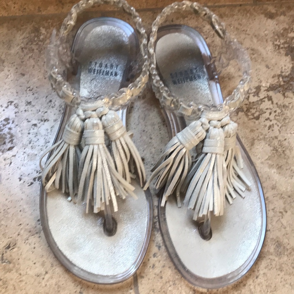 Stuart Weitzman tassel sandals Size 36